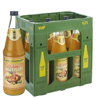 Milder Multi Vitamin Saft von Bad Hönninger