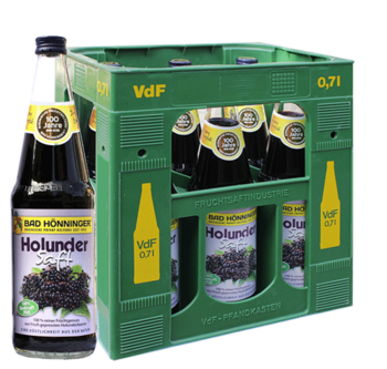 Holunder Direktsaft von Bad Hönninger