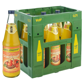 Milder Orangensaft von Bad Hönninger