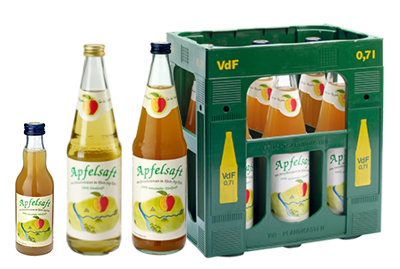 Bio Apfel Direktsaft aus Früchten aus dem Rhein-Sieg-Kreis von Bad Hönninger