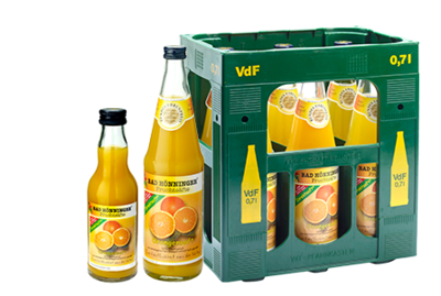 Orangen Direktsaft von Bad Hönninger