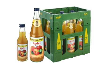Naturtrüber Apfel Direktsaft