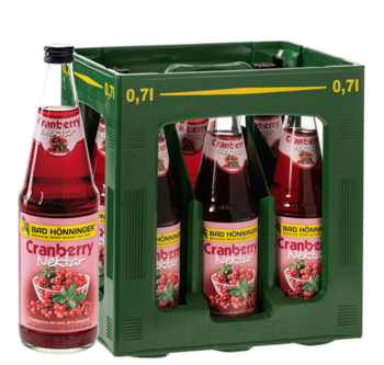 Cranberry-Nektar von Bad Hönninger
