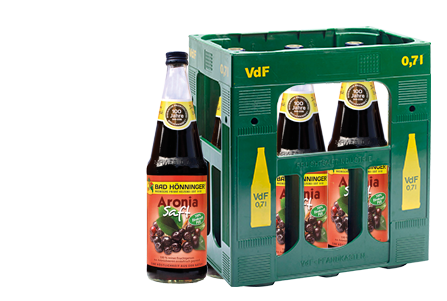 Direktsaft aus Aronia-Beeren von Bad Hönninger